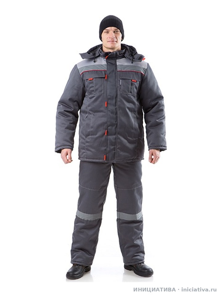 Insulated suit “Leader” — workwear (winter)