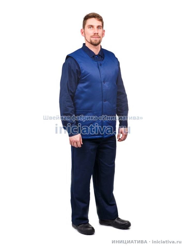 Insulated vest — workwear (winter)