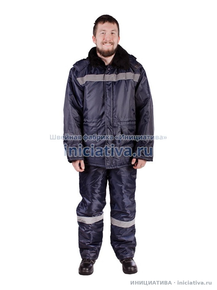 Insulated suit “Winter Oxford” — workwear (winter)