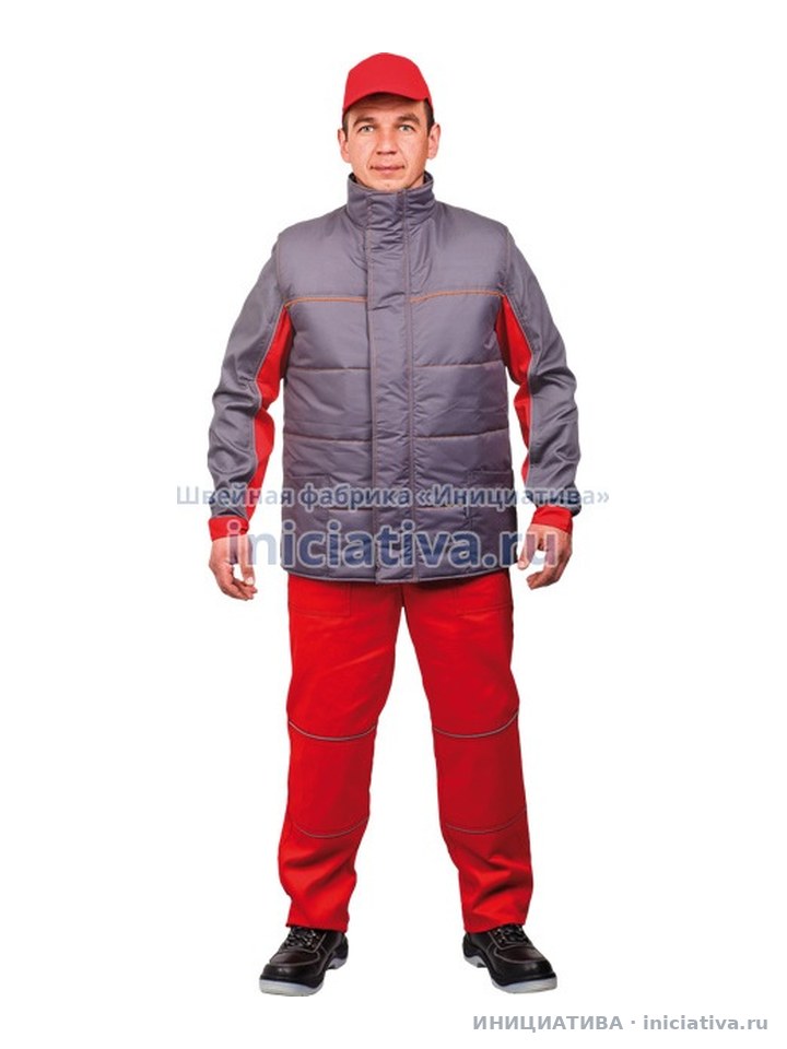 Insulated vest “Universal” — workwear (winter)